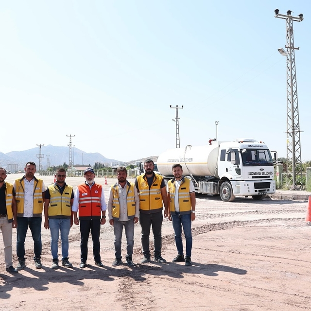 Başkan Çolakbayrakdar, yol yapım çalışmalarını inceledi