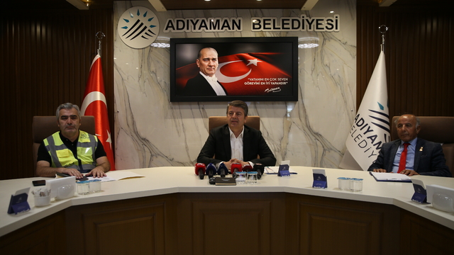 Adıyaman Belediye Başkanı Tutdere, basın mensuplarıyla bir araya geldi