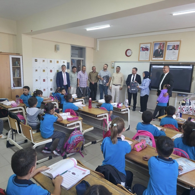 Aksaray TKDK'den köy okulu öğrencilerine ziyaret