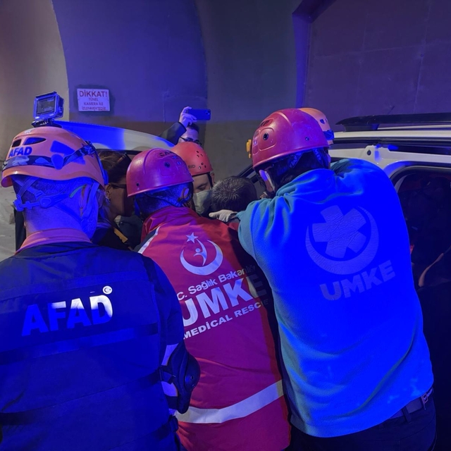 Bilecik'te tünelde trafik kazası tatbikatı yapıldı