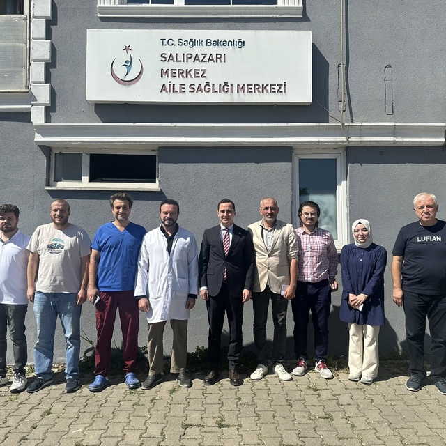 Kaymakam Beyazıt'tan aile hekimleri ve sağlık çalışanlarına ziyaret