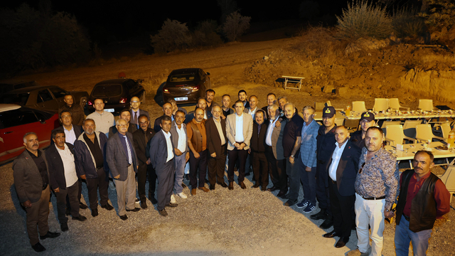 Talas'ta muhtarlar Mengücek Mahallesi'nde buluştu