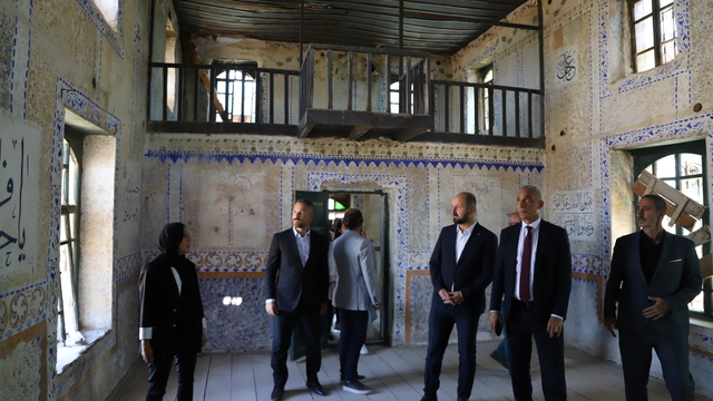 Gölbaşı'ndaki tarihi Yağlıpınar Eski Cami'nde restorasyon çalışması başladı