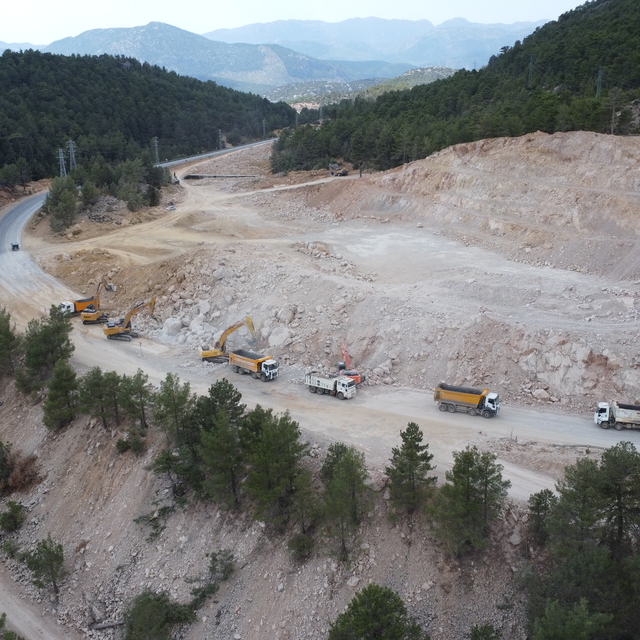 Akseki-Seydişehir kara yolunda yarın yol çalışması yapılacak
