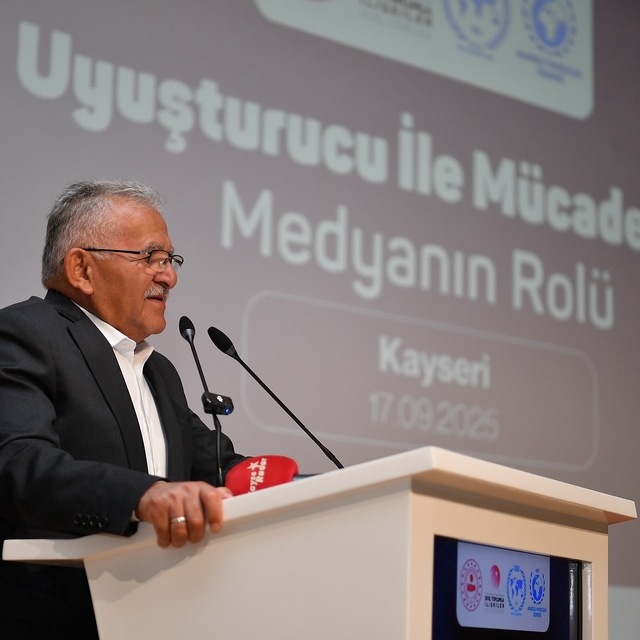 Kayseri'de "Uyuşturucu ile Mücadelede Medyanın Rolü" konulu panel düzenlend...