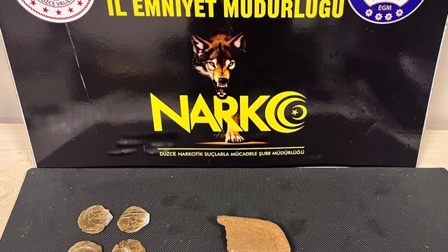 Düzce'de uyuşturucu operasyonunda yakalanan 2 şüpheli tutuklandı