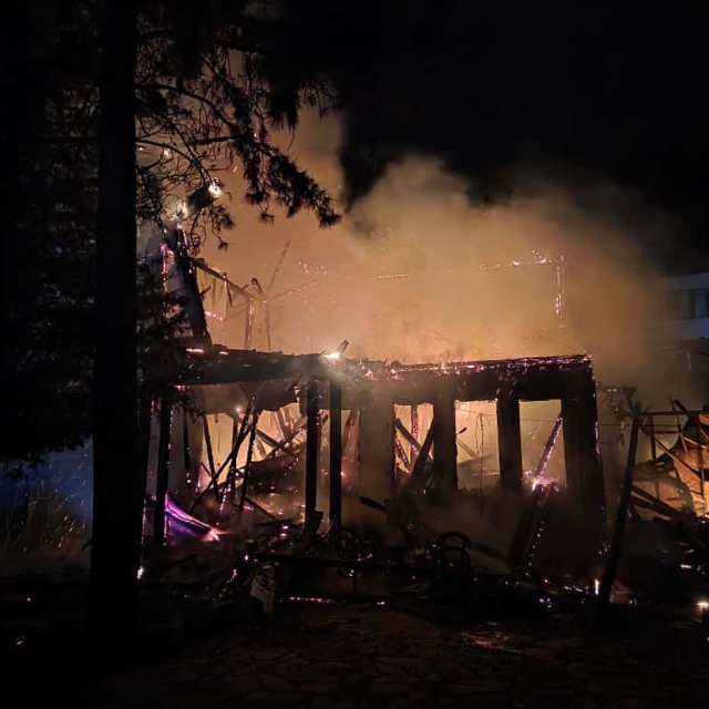 Bolu'da tarihi konak yandı