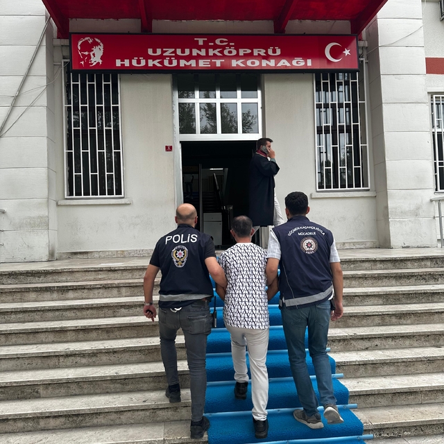 Edirne'de göçmen kaçakçılığı iddiasıyla gözaltına alınan zanlı tutuklandı