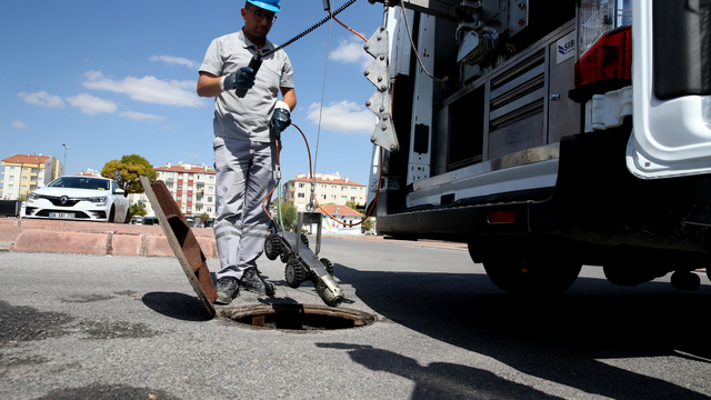 Yer altındaki kanalların arızası açık kazı yapılmadan teknolojik cihazlarla gideriliyor