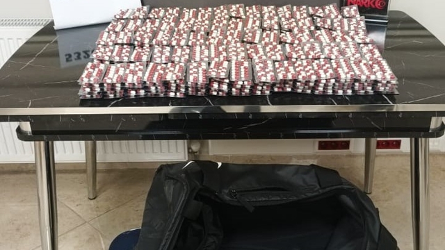 Kastamonu'da 5 bin 326 sentetik ecza hapıyla yakalanan kişi tutuklandı
