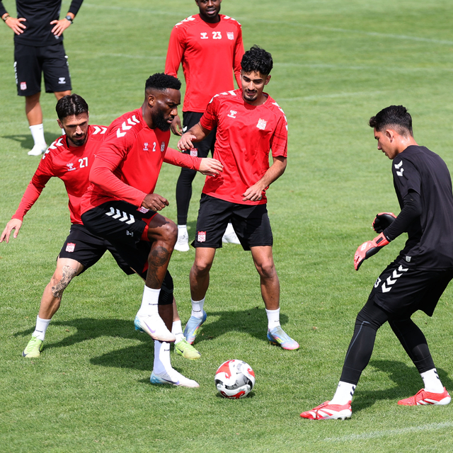 Sivasspor, Vanspor maçının hazırlıklarını sürdürdü