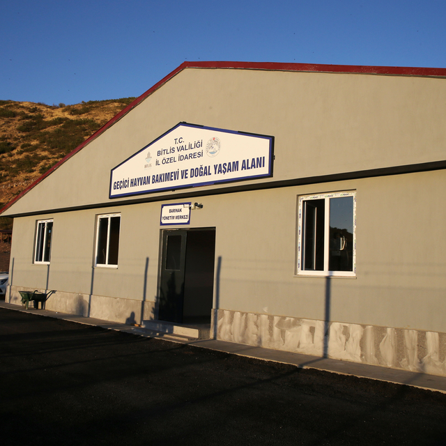 Bitlis'te "can dostlar" için doğal yaşam alanı oluşturuldu