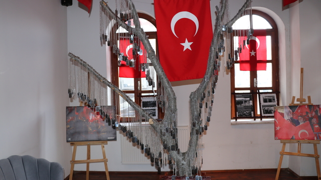 Yozgat'ta "Şehadetin Başladığı Noktadan Sonsuzluğa" sergisi açıldı