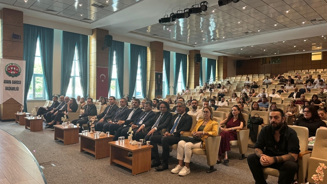 Türkiye Barolar Birliği Başkanı Sağkan, Adana'da staj eğitim programına katıldı