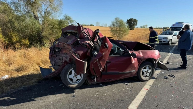Kırklareli'nde zincirleme trafik kazasında 4 kişi yaralandı