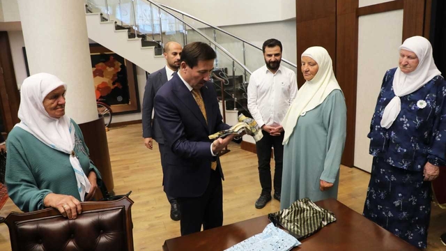Karatay Belediye Başkanı Kılca, Bosna Hersek'ten gelen şehit annelerini ağırladı