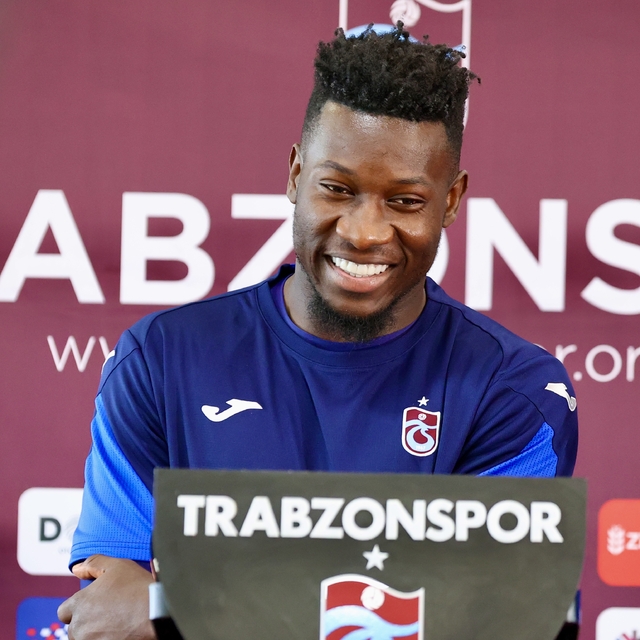 Trabzonspor'un kalecisi Onana'dan birliktelik mesajı: