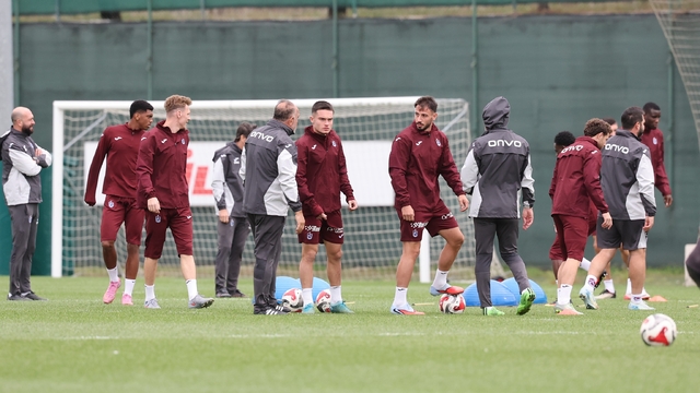 Trabzonspor, Gaziantep FK maçı hazırlıklarını sürdürdü