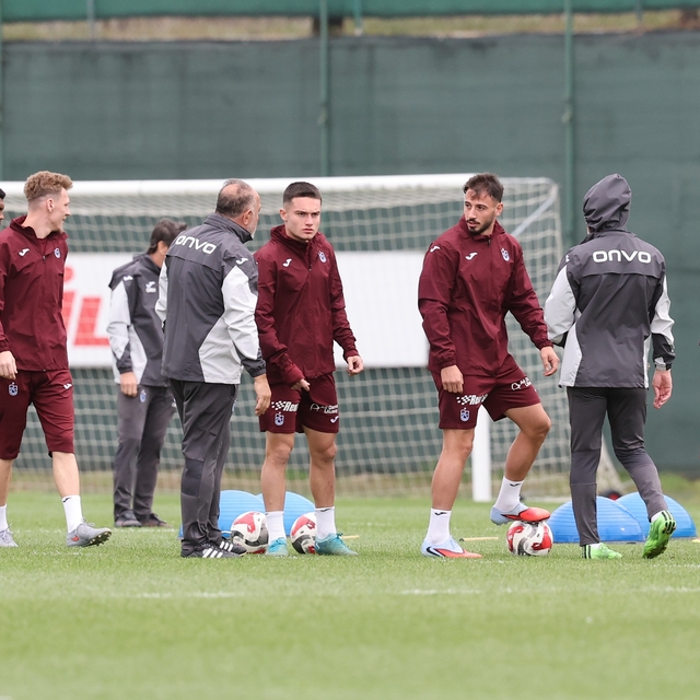 Trabzonspor, Gaziantep FK maçı hazırlıklarını sürdürdü
