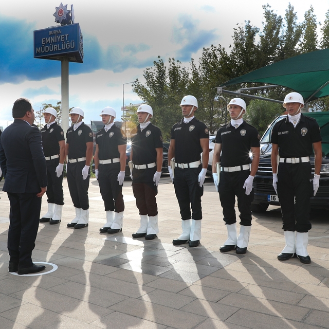 Bursa İl Emniyet Müdürü Gökçe, göreve başladı