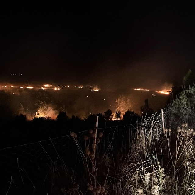 Isparta'da çıkan anız yangını söndürüldü