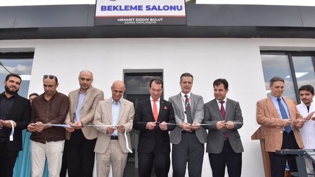 Dicle Üniversitesi Hastanesinde bekleme salonları hizmete açıldı