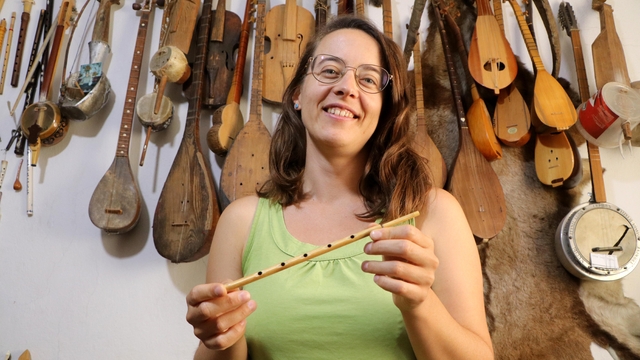 Fransız müzisyenler, sipsi çalmayı öğrenmek için 3 bin kilometre uzaktan geldi