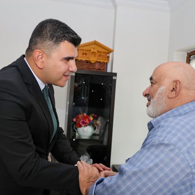 Artvin Vali Vekili Erdoğan, Kıbrıs gazisini ziyaret etti