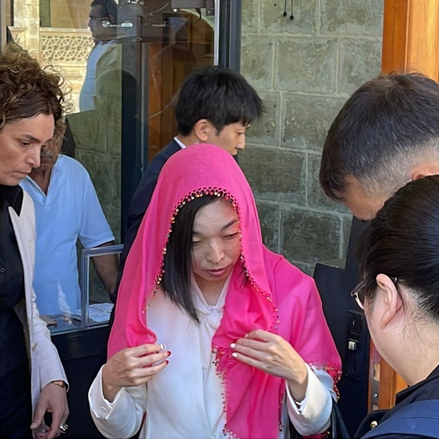 Japonya Altes Prensesi Mikasa, Balıklıgöl'ü ziyaret etti