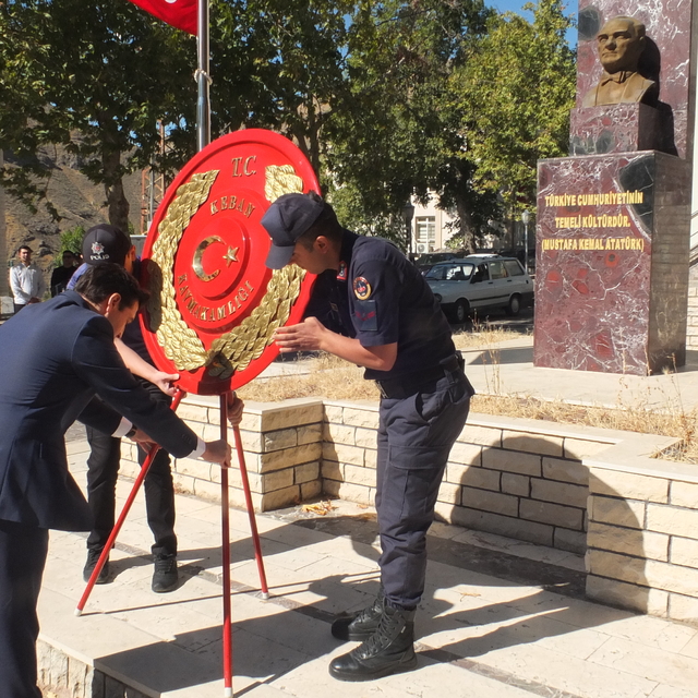 Keban'da 19 Eylül Gaziler Günü kutlandı