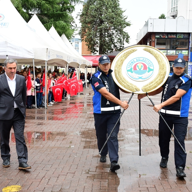 Terme'de Gaziler Günü kutlandı