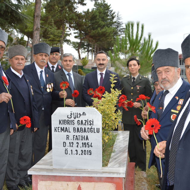 19 Eylül Gaziler Günü Havza'da kutlandı
