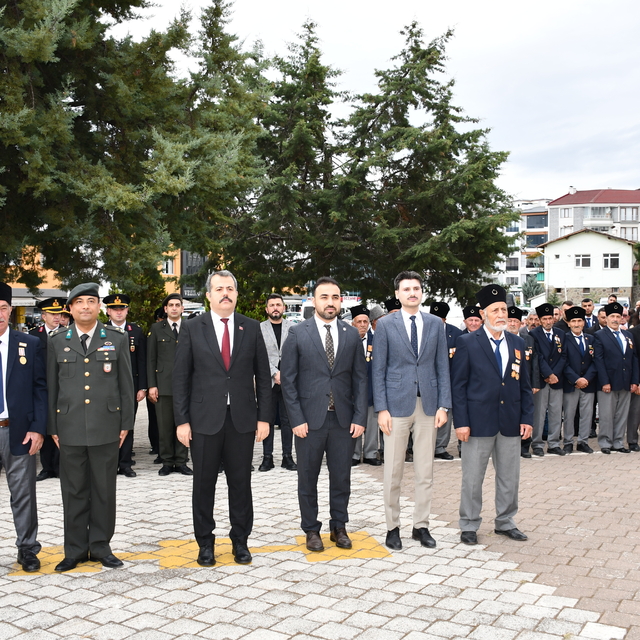 Vezirköprü'de 19 Eylül Gaziler Günü kutlandı