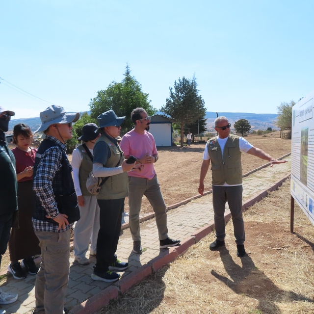 Güney Kore Ulusal Kültürel Miras Araştırma Enstitüsü heyeti, Çorum'da arkeo...