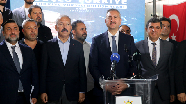 AK Parti Grup Başkanvekili Abdulhamit Gül, Hatay'da konuştu: