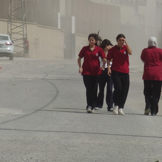 Şırnak'ta fırtına etkili oldu