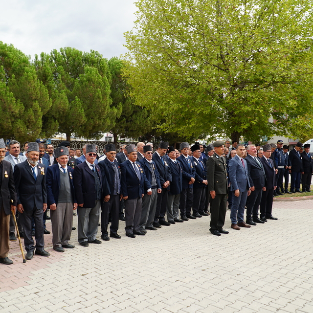 Osmancık'ta 19 Eylül Gaziler Günü kutlandı