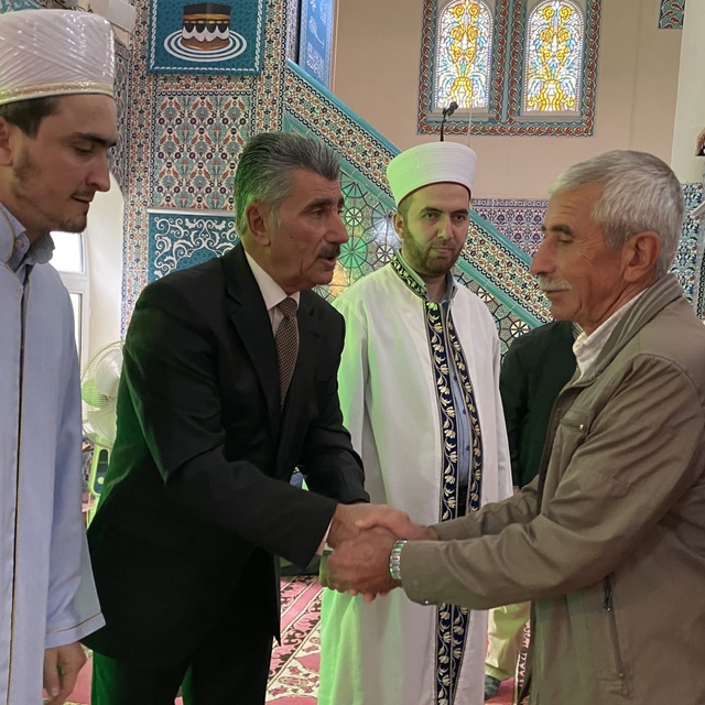 Laçin'de 42 yıl imamlık yapan Ünal Güngördü emekliye ayrıldı