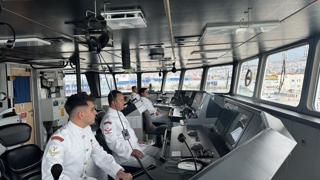 Samsun'da TCSG-Dost gemisi ziyarete açıldı