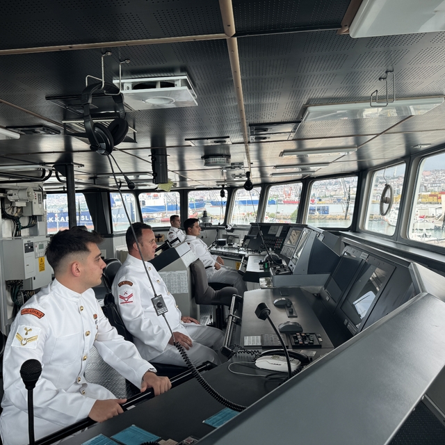 Samsun'da TCSG-Dost gemisi ziyarete açıldı