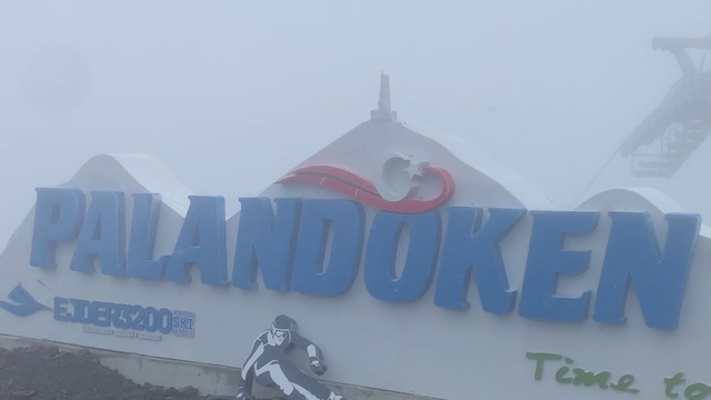 Erzurum'un yüksek kesimlerine eylül ayının ortasında kar yağdı (2)