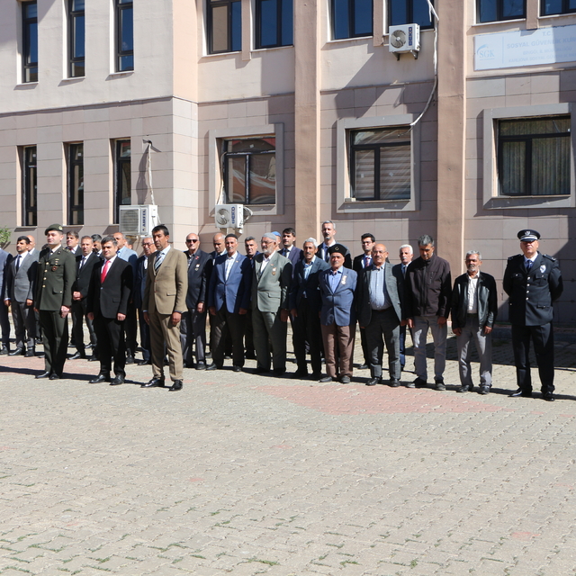 Karlıova'da 19 Eylül Gaziler Günü kutlandı