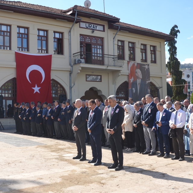 Kocaeli'de 19 Eylül Gaziler Günü dolayısıyla tören düzenlendi