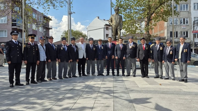 Manyas'ta Gaziler Günü kutlandı