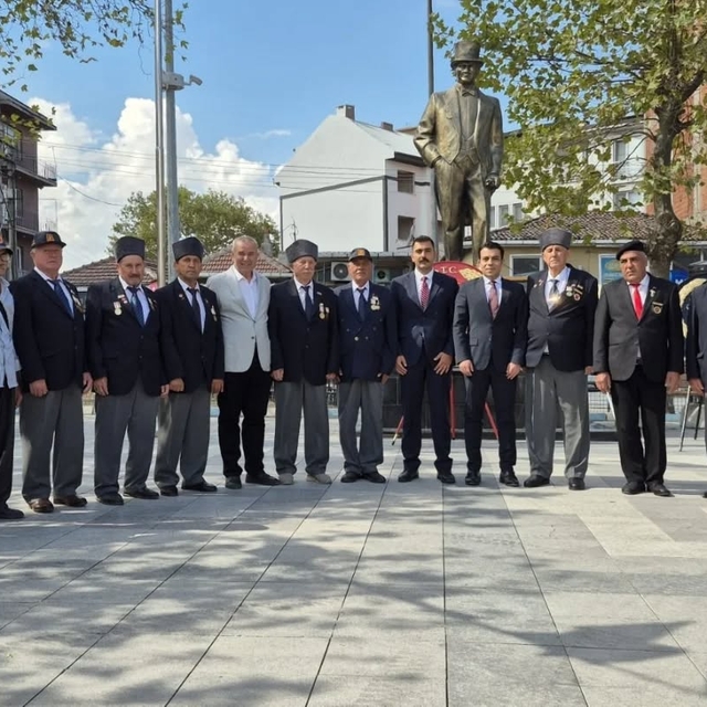 Manyas'ta Gaziler Günü kutlandı