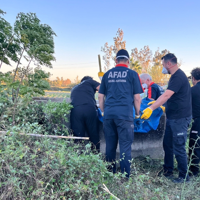 Osmaniye'de 6 gündür kayıp olan kişinin cesedi sulama kanalında bulundu