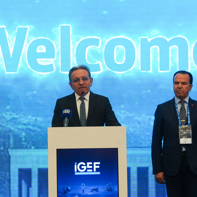 Başkentteki İç Güvenlik Ekipmanları Fuarı'nın gala yemeği düzenlendi