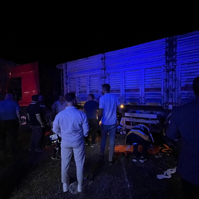 Malatya'da tırla çarpışan motosikletin sürücüsü yaralandı