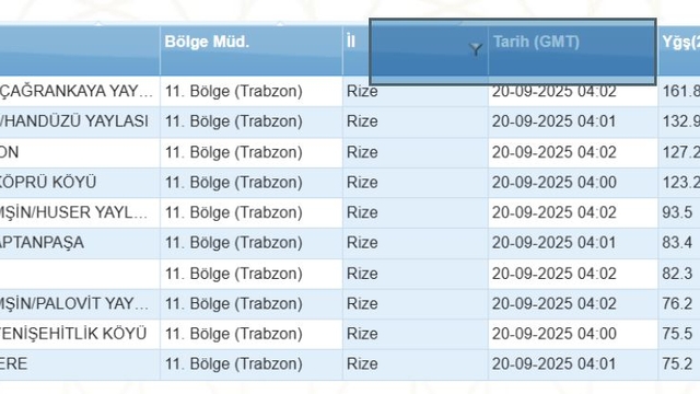 Rize'de yağış, sel ve heyelana neden oldu (3)