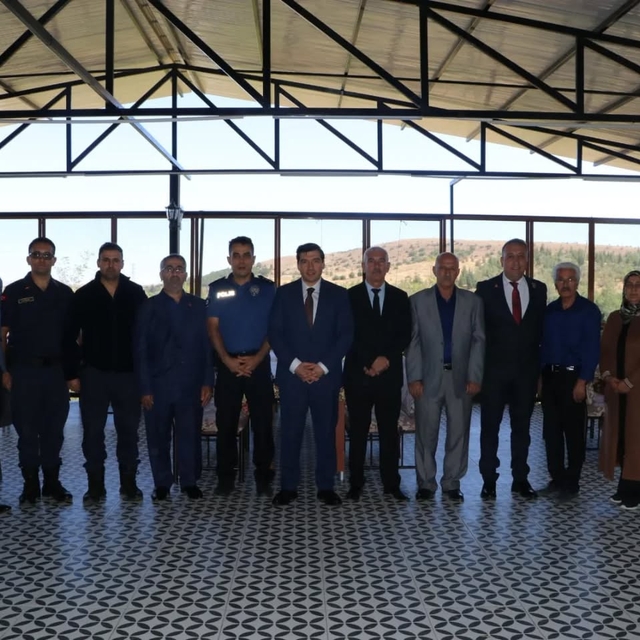 Keban'da gazi ve şehit yakınlıları programda bir araya geldi